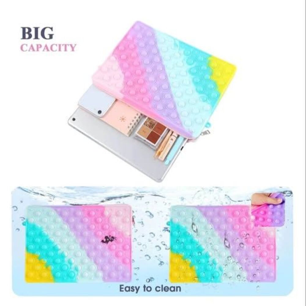 Pop-It Silicone Crossbody / Pouch Bags  SET – NEW - Picture 4 of 8